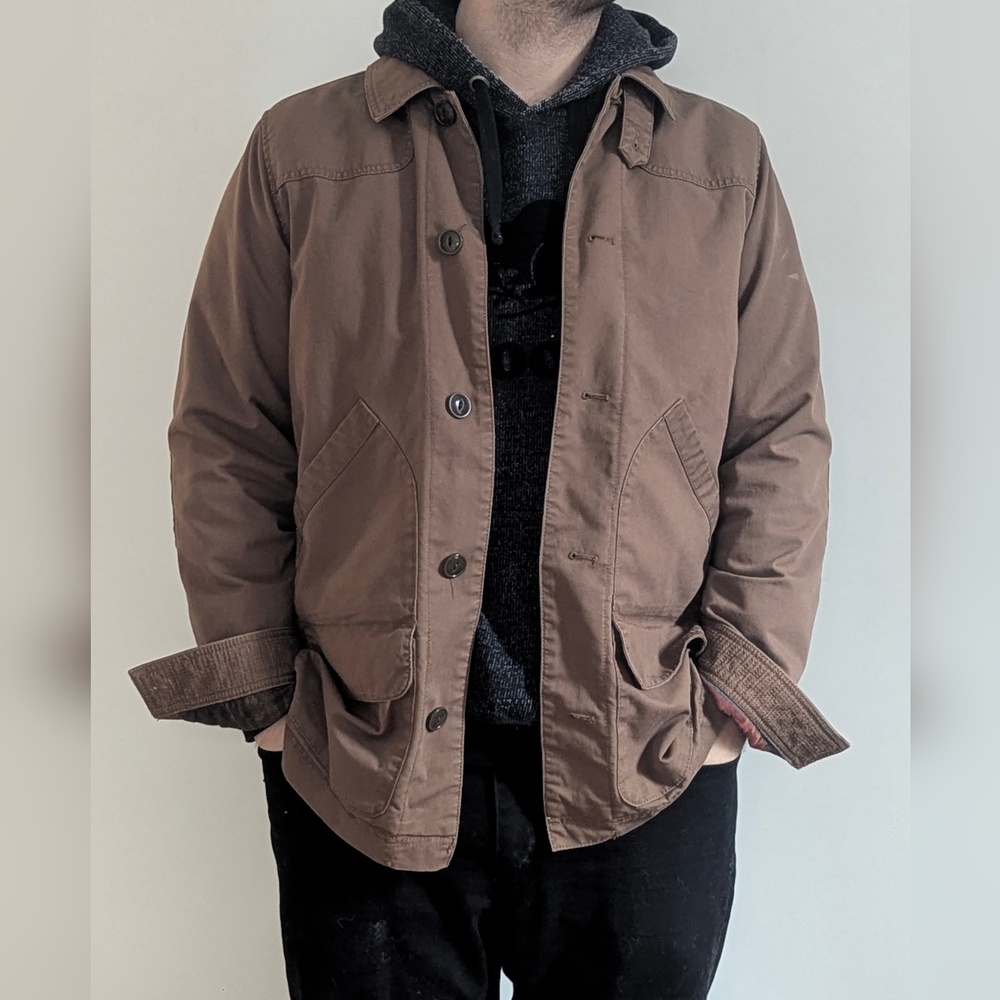 L.L. Bean Canvas and Flannel Field Jacket